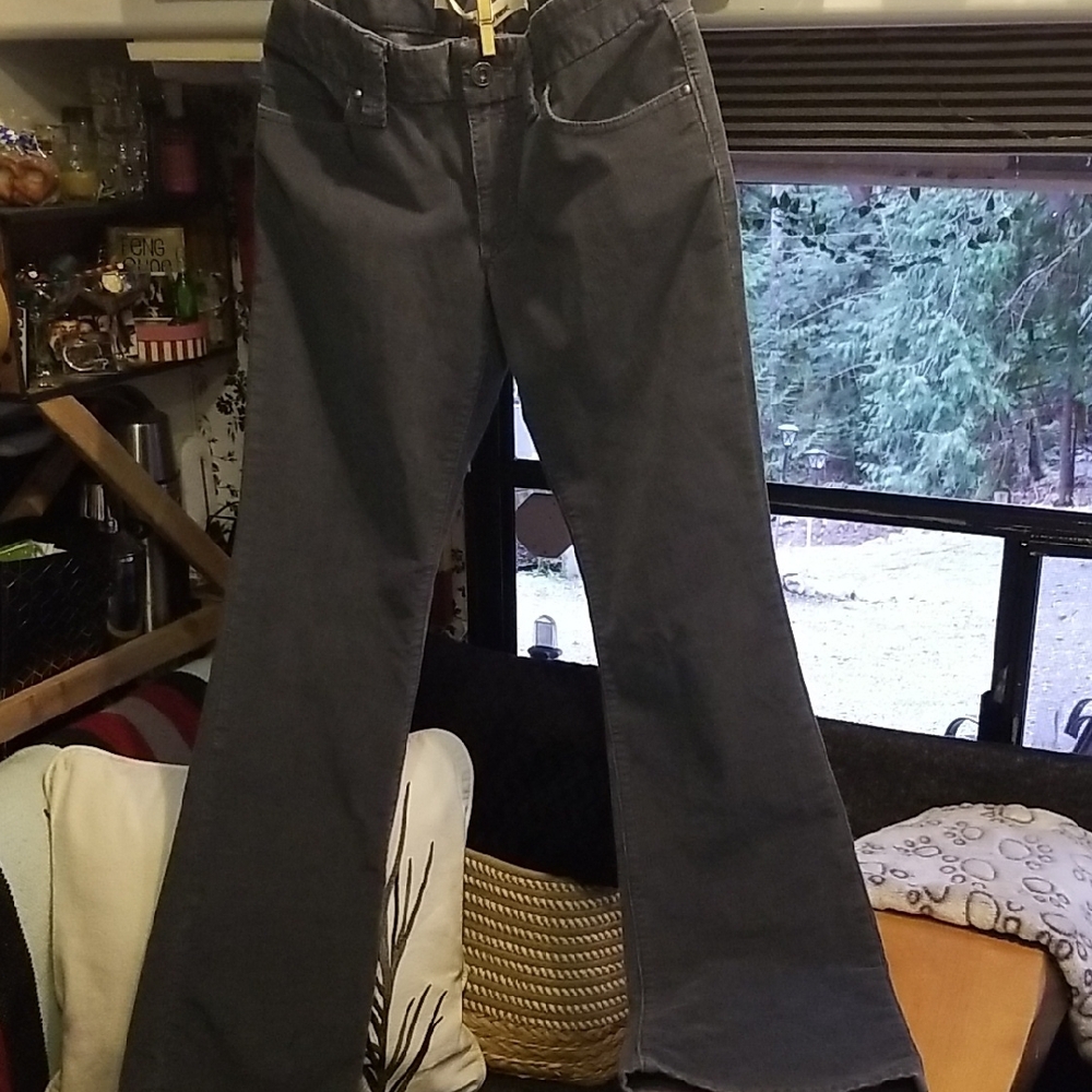 Stylish Grey Corduroy Jeans